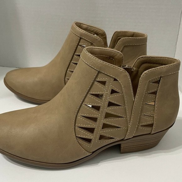 Marcorepublic Ankle Boots Booties Brown Tan Womens US 8 1/2 - Picture 3 of 11